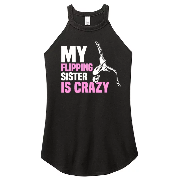 Tumbling Sister Athlete Sport Gymnastics Women’s Perfect Tri Rocker Tank