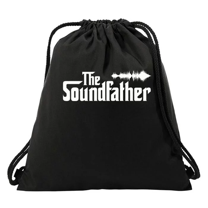 The Soundfather Audio Engineer Sound Engineer Drawstring Bag