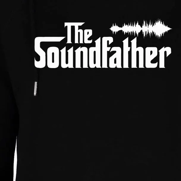 The Soundfather Audio Engineer Sound Engineer Womens Funnel Neck Pullover Hood