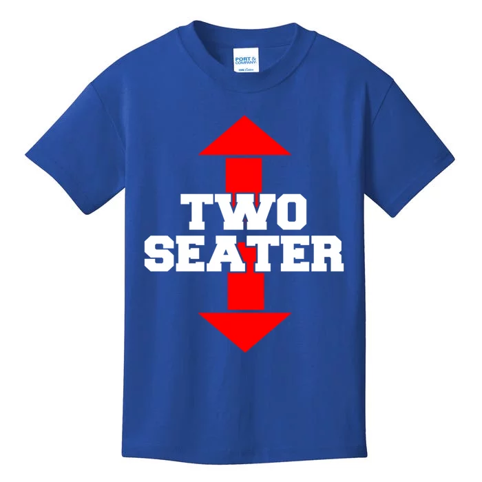 Two Seater Arrow Funny Novelty Joke I Adult Humor Funny Gift Kids T-Shirt