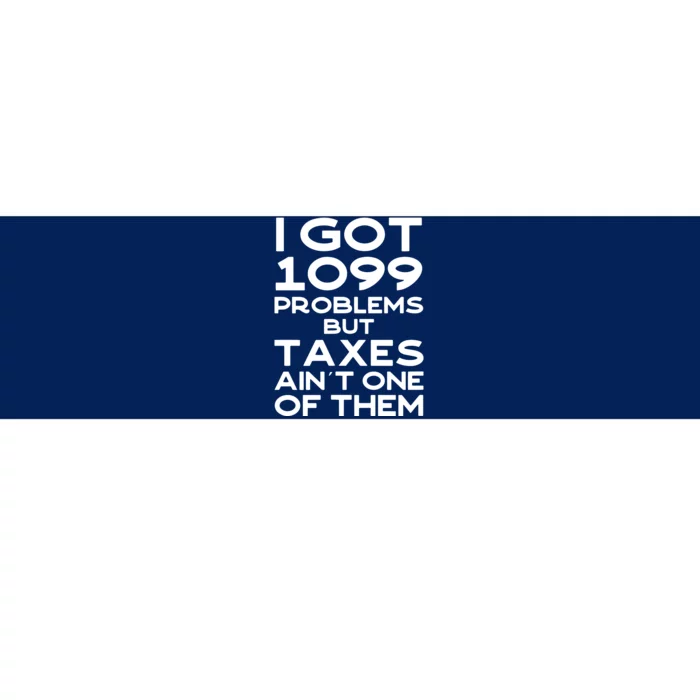 Tax Season Accountant CPA Tax Preparer Pun Joke Gift Bumper Sticker