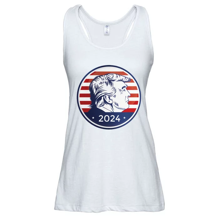 Trump Save America 2024 President Classic . Ladies Essential Flowy Tank