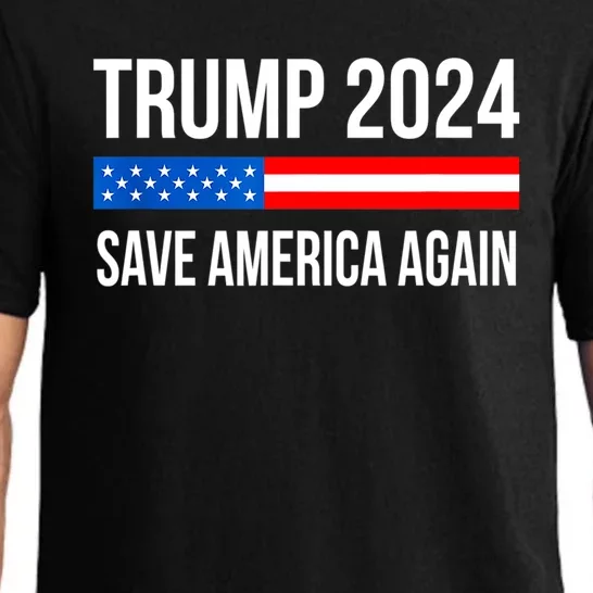 Trump Save America 2024 Pajama Set