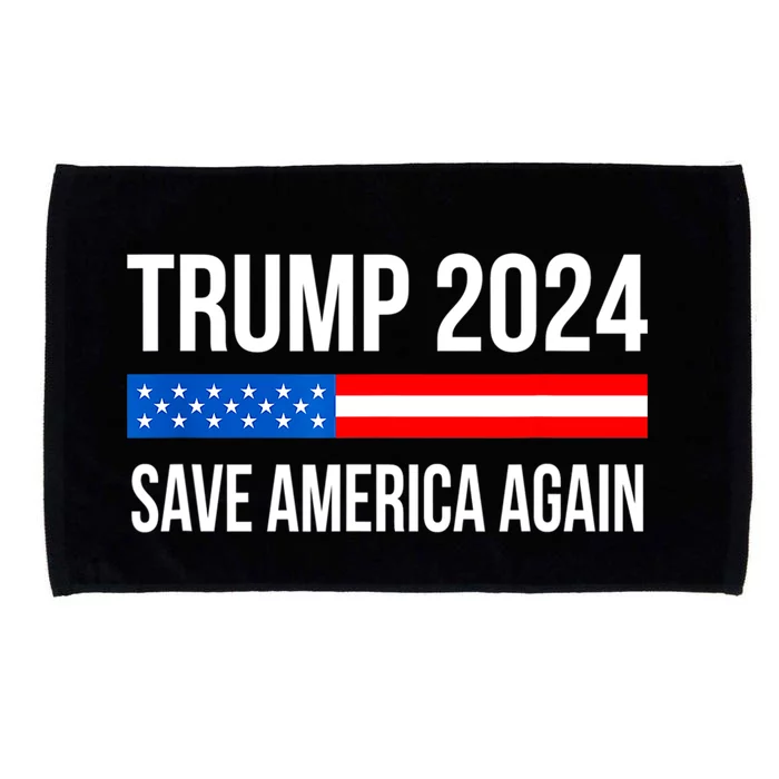 Trump Save America 2024 Microfiber Hand Towel