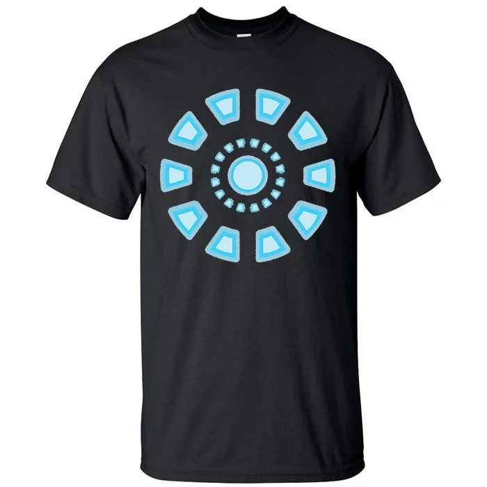 Tony Stark Arc Reactor Tall T-Shirt