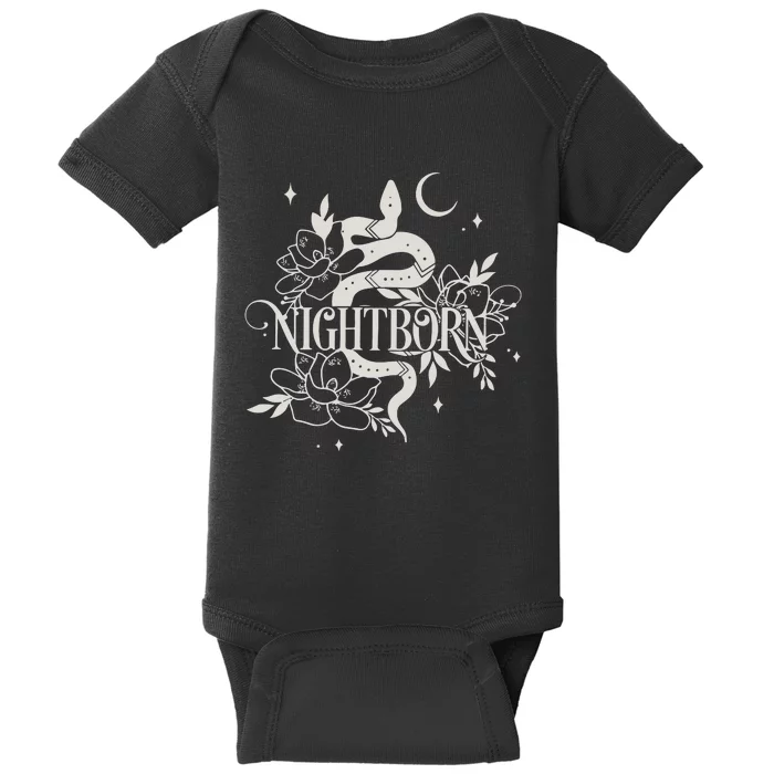 The Serpent And The Wings Of Night Vintage Baby Bodysuit