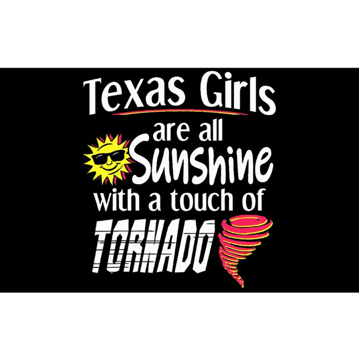 Texas Sunshine And Tornado Bumper Sticker