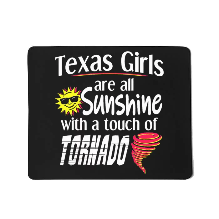 Texas Sunshine And Tornado Mousepad