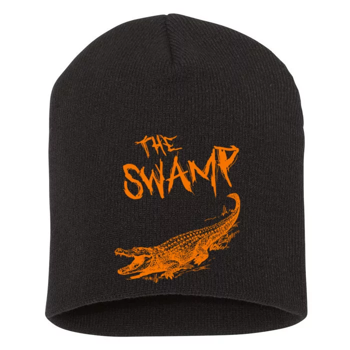 The Swamp Alligator Short Acrylic Beanie