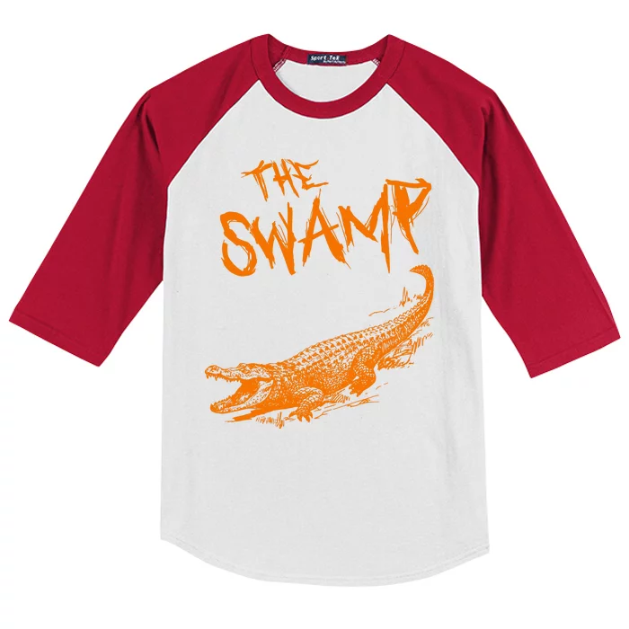 The Swamp Alligator Kids Colorblock Raglan Jersey