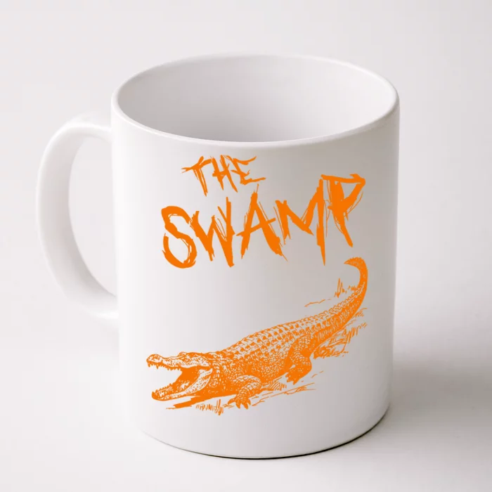 The Swamp Alligator Front & Back Coffee Mug