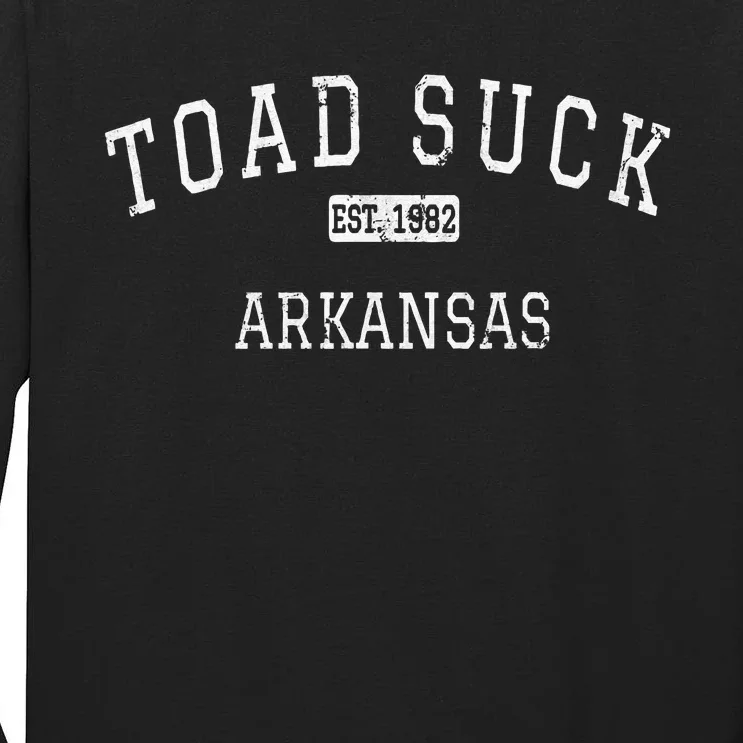 Toad Suck Arkansas AR Vintage Tall Long Sleeve T-Shirt