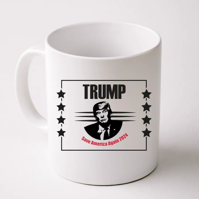 Trump Save America Again Front & Back Coffee Mug