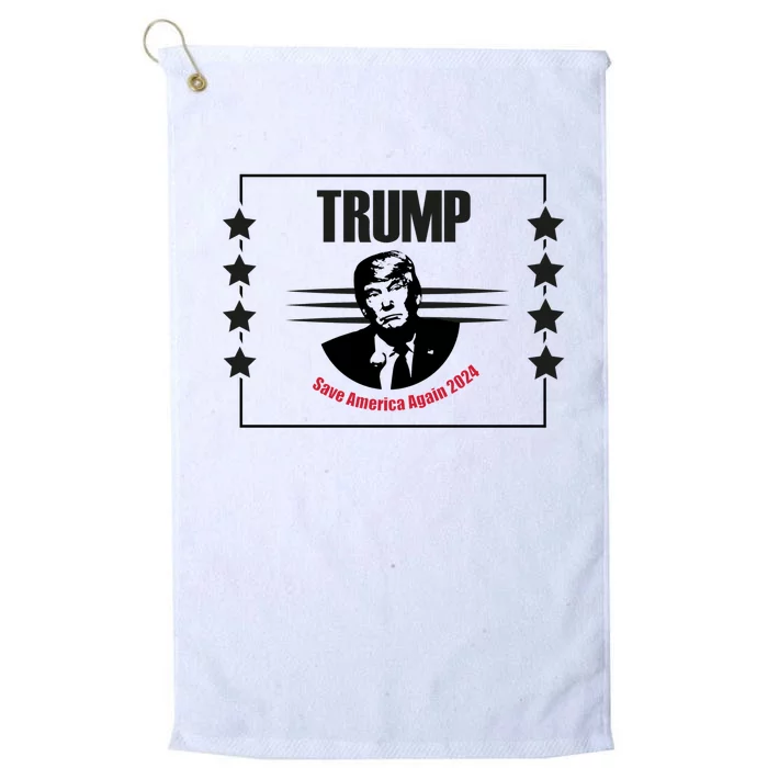 Trump Save America Again Platinum Collection Golf Towel