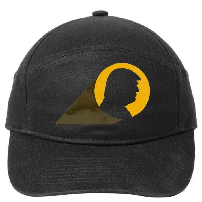 Trump Signal Bat Signal 7-Panel Snapback Hat