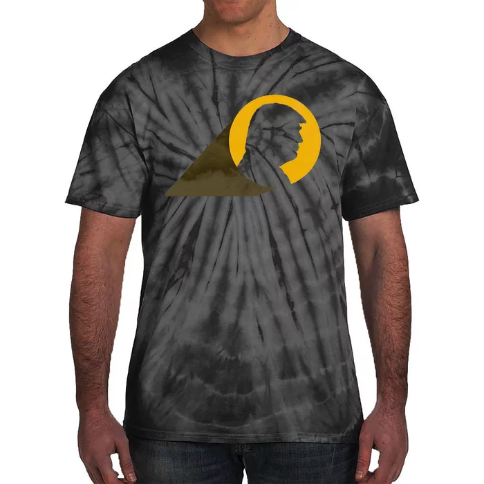 Trump Signal Bat Signal Tie-Dye T-Shirt