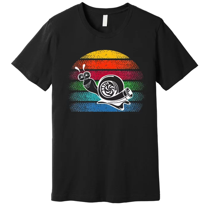 Turbo Snail Boost Racing Team Car Engine Steam Punk Style Premium T-Shirt