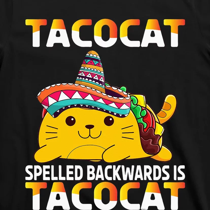 Tacocat Spelled Backward Is Tacocat Mexican party T-Shirt