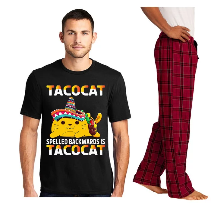 Tacocat Spelled Backward Is Tacocat Mexican party Pajama Set