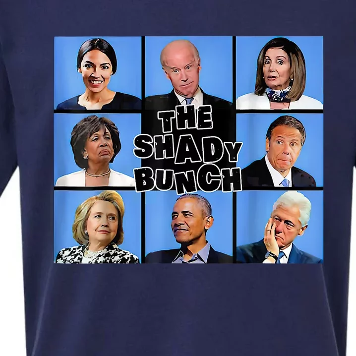 The Shady Bunch Funny Past Presidents Sueded Cloud Jersey T-Shirt