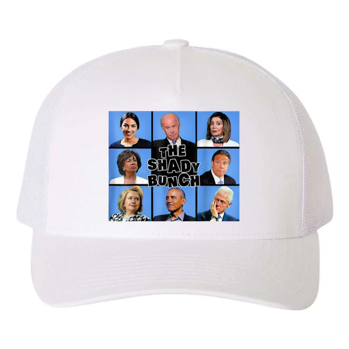 The Shady Bunch Funny Past Presidents Yupoong Adult 5-Panel Trucker Hat