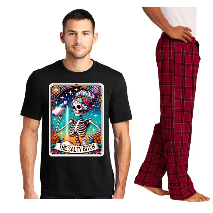 The Salty Bitch Funny Tarot Card Pajama Set