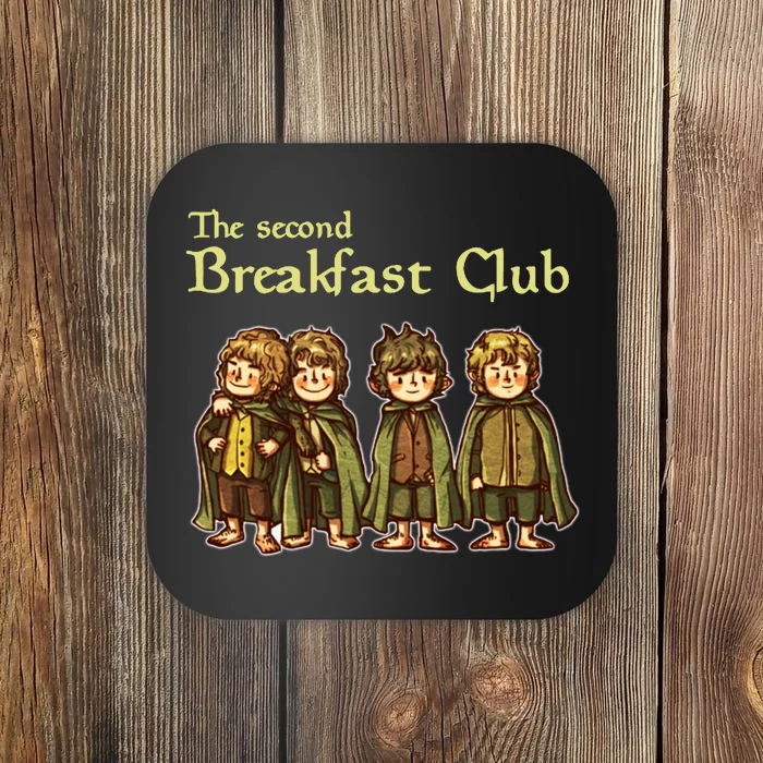 The Second Breakfast Club Coaster