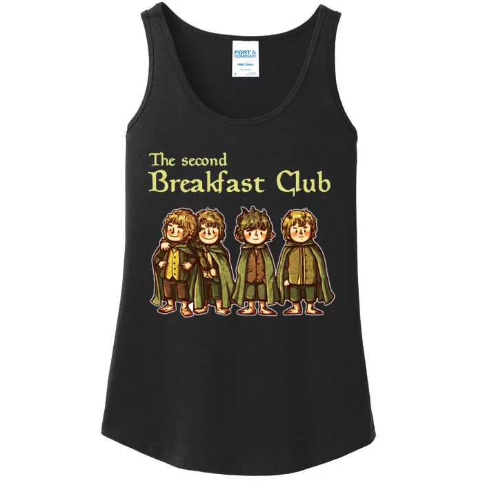 The Second Breakfast Club Ladies Essential Tank