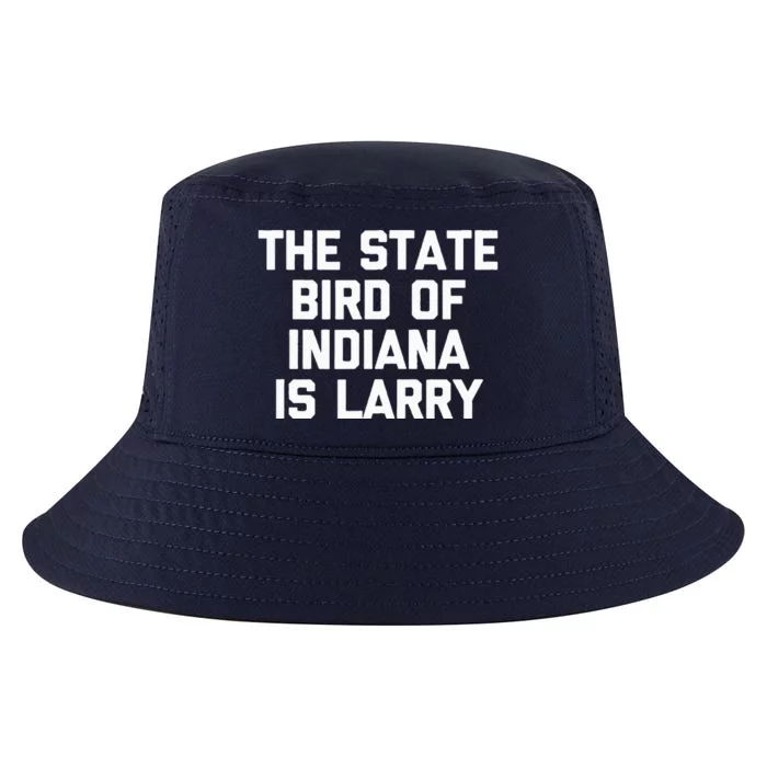 The State Bird Of Indiana Is Larry Funny Basketball Cool Comfort Performance Bucket Hat