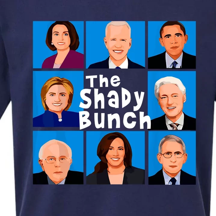 The Shady Bunch Funny Anti Joe Biden Sueded Cloud Jersey T-Shirt