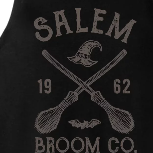 The Salem Broom Company Halloween Outfit Witch Gift Ladies Tri-Blend Wicking Tank