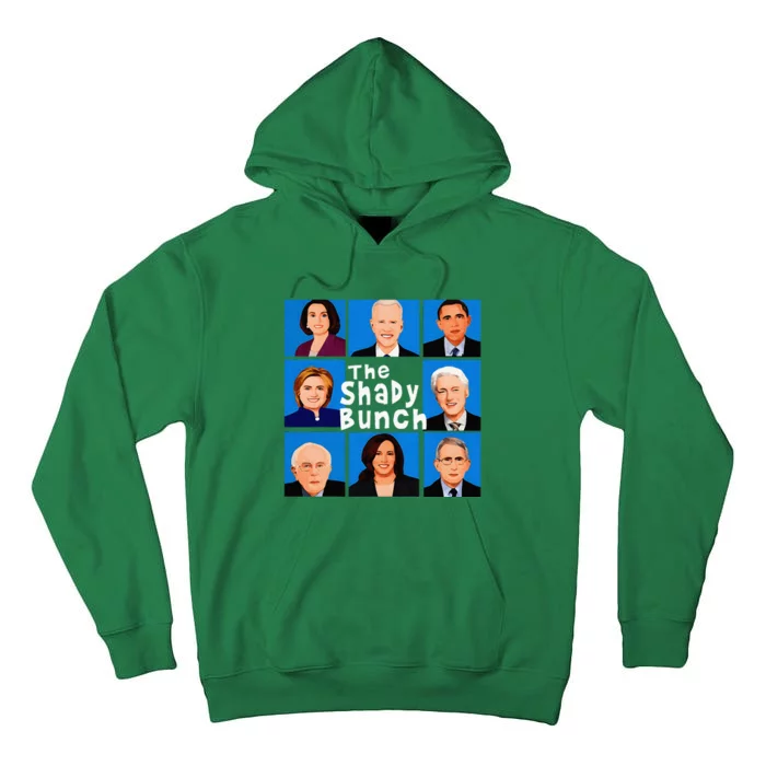 The Shady Bunch Funny Anti Joe Tall Hoodie