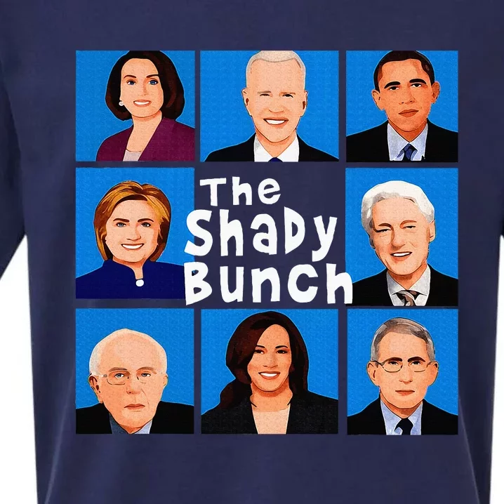 The Shady Bunch Funny Anti Joe Sueded Cloud Jersey T-Shirt