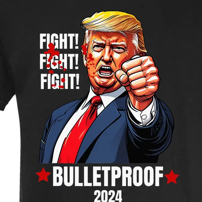 Trump Shot Bulletproof Bloody Ear Bleeding Butler Pa Trump Garment-Dyed Heavyweight T-Shirt