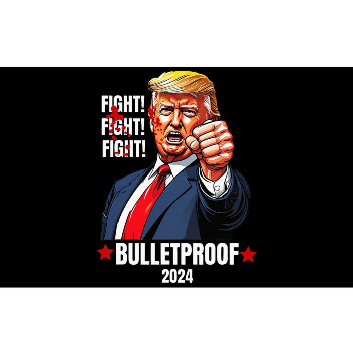 Trump Shot Bulletproof Bloody Ear Bleeding Butler Pa Trump Bumper Sticker