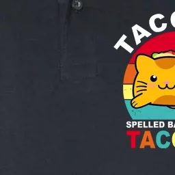 Tacocat Spelled Backward Is Tacocat Funny Softstyle Adult Sport Polo