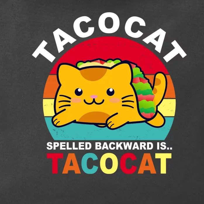 Tacocat Spelled Backward Is Tacocat Funny Zip Tote Bag