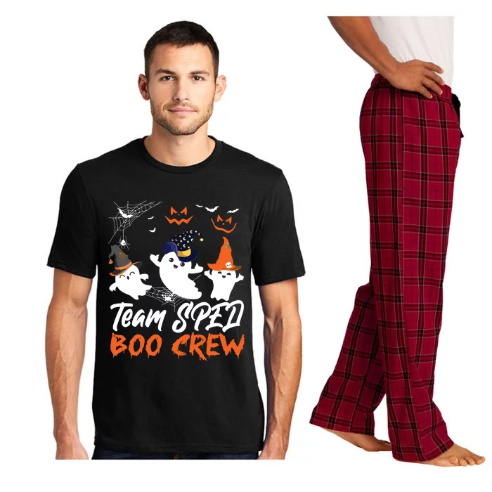 Team SPED Boo Crew Halloween Ghost SPED Special Ed Teacher Pajama Set