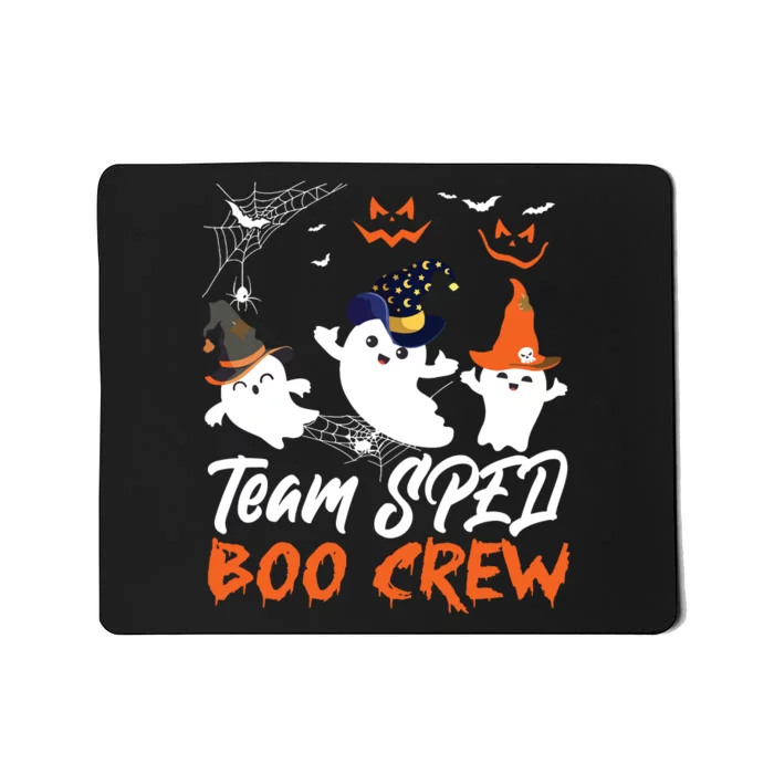 Team SPED Boo Crew Halloween Ghost SPED Special Ed Teacher Mousepad