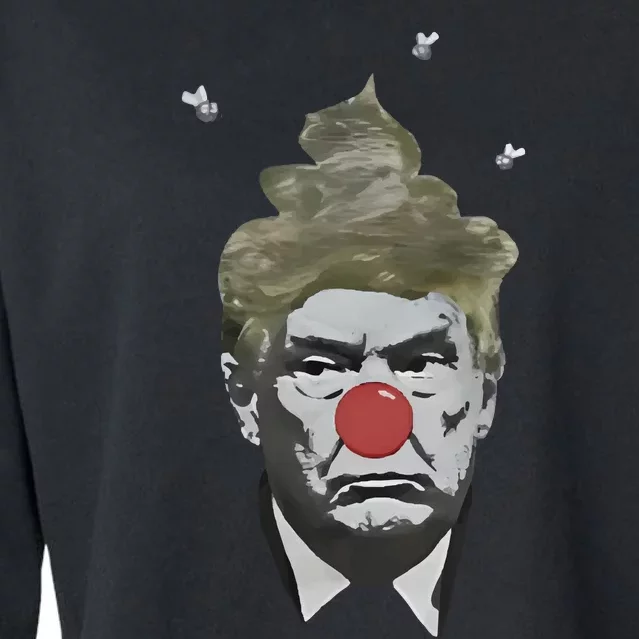 Trump Smells Bad Cropped Pullover Crew