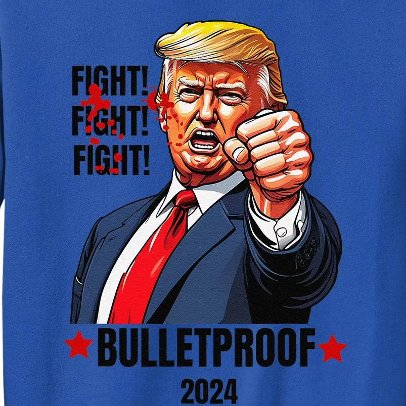 Trump Shot Bulletproof Bloody Ear Bleeding Butler Pa Trump Sweatshirt