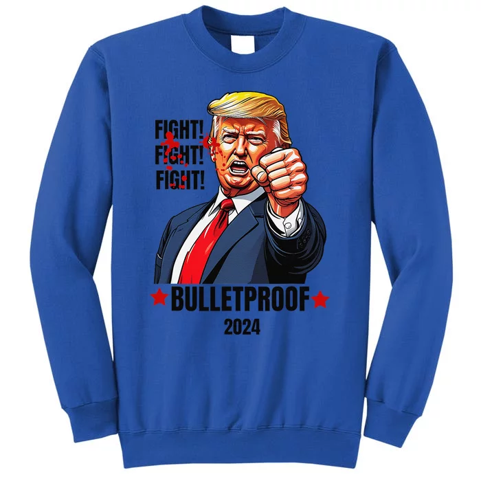 Trump Shot Bulletproof Bloody Ear Bleeding Butler Pa Trump Sweatshirt