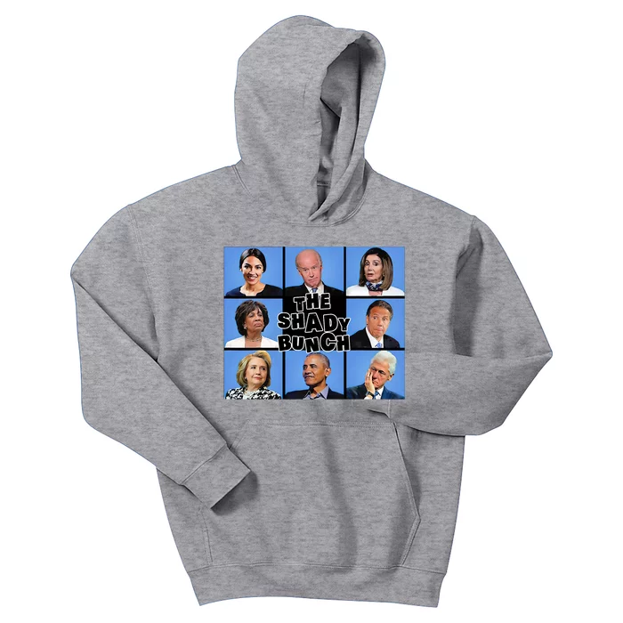 The Shady Bunch Funny Past Presidents Kids Hoodie