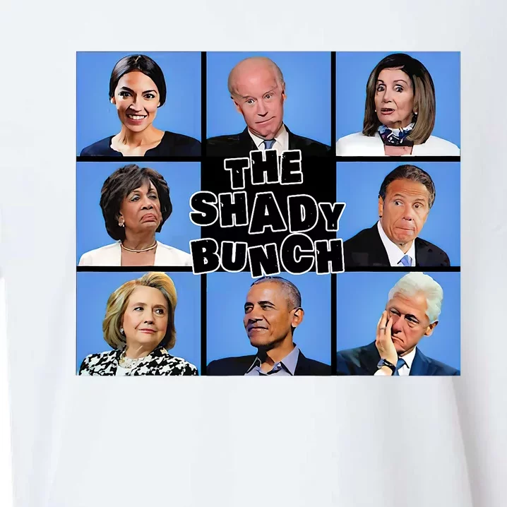 The Shady Bunch Funny Past Presidents Sueded Cloud Jersey T-Shirt