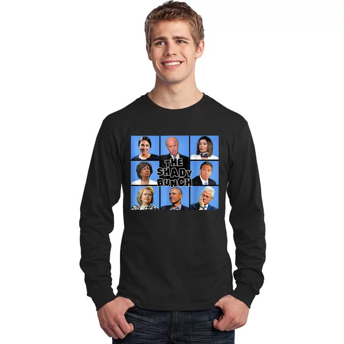 The Shady Bunch Funny Past Presidents Tall Long Sleeve T-Shirt