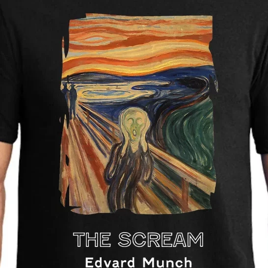 The Scream By Edvard Munch Pajama Set