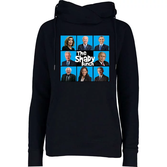 The Shady Bunch Womens Funnel Neck Pullover Hood