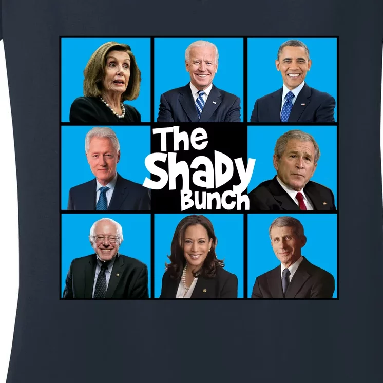 The Shady Bunch Women's V-Neck T-Shirt