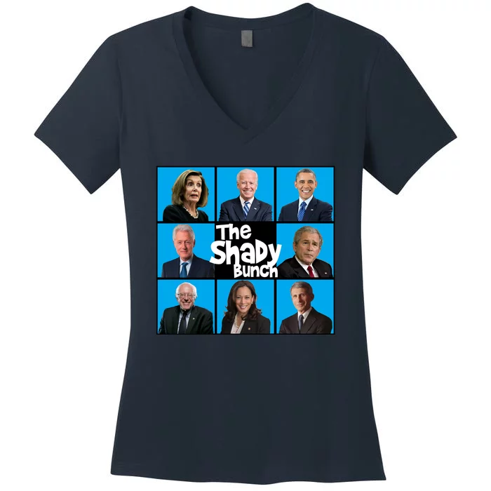 The Shady Bunch Women's V-Neck T-Shirt