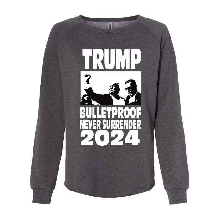 Trump Shot Bulletproof Bloody Ear Bleeding Butler Pa Trump Womens California Wash Sweatshirt